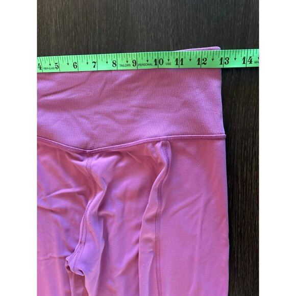 Athleta Barre Kick Flare High-Waist Pants Crop Leggings Size S - Picture 3 of 9